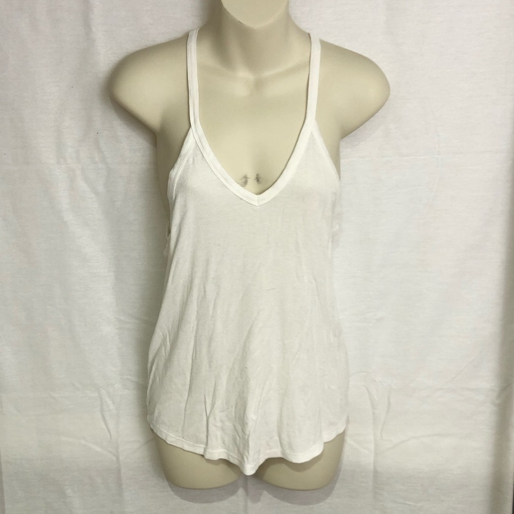 White boutique tank